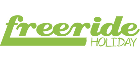 Das Logo von Freeride Holiday